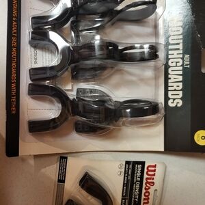 Dicks And Wilson Black Adult Mouthguards
